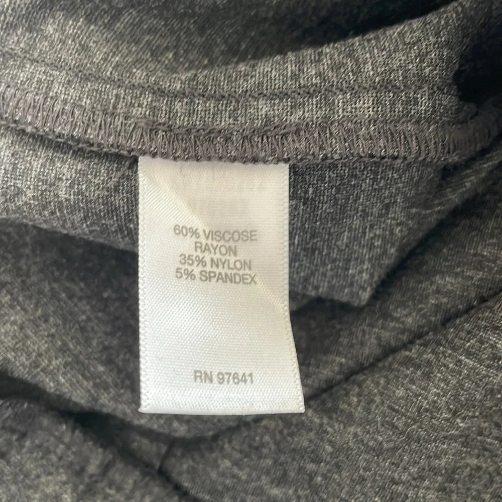 J. Jill Ponte Slim Leg Gray Pull on Leggings/Pants XS - Picture 9 of 10